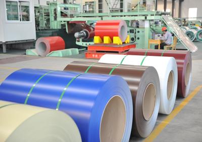 Màu coated Corrugated Sheets